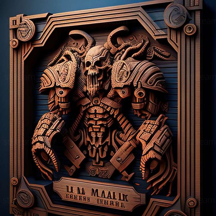 3D модель Игра Warhammer 40000 Космический Халк (STL)